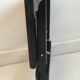 Tabouret en cannage pliant noir