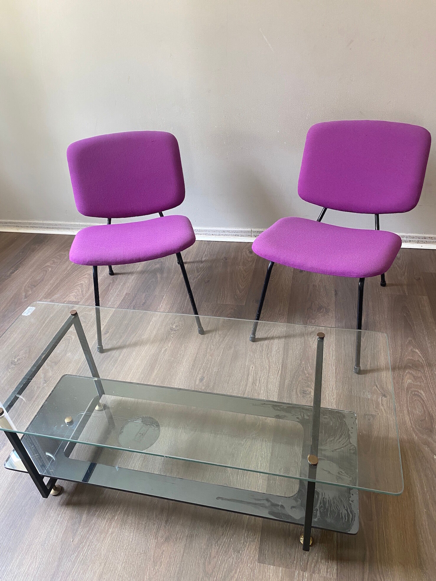 Pair of vintage armchairs 1960
