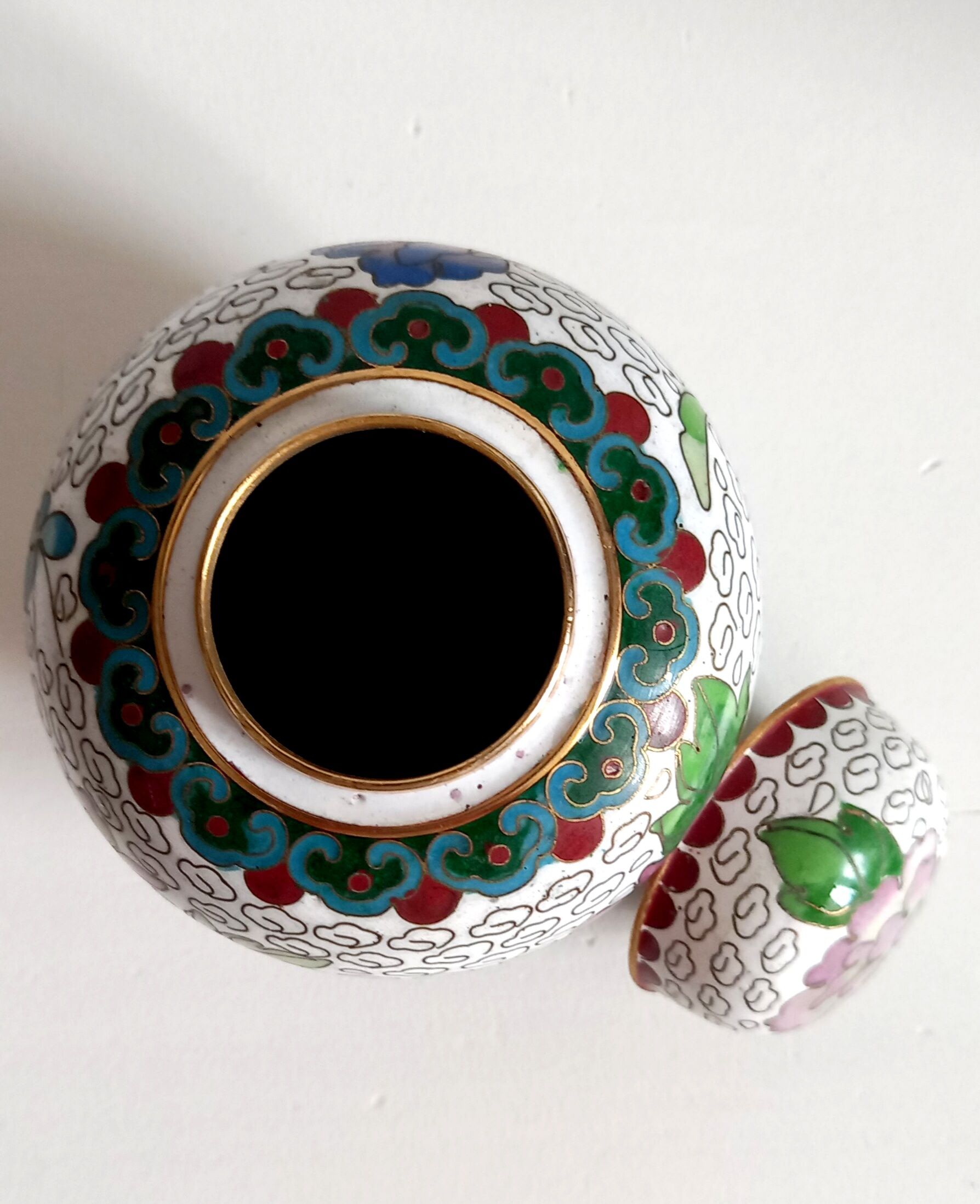 Partitioned ginger pot