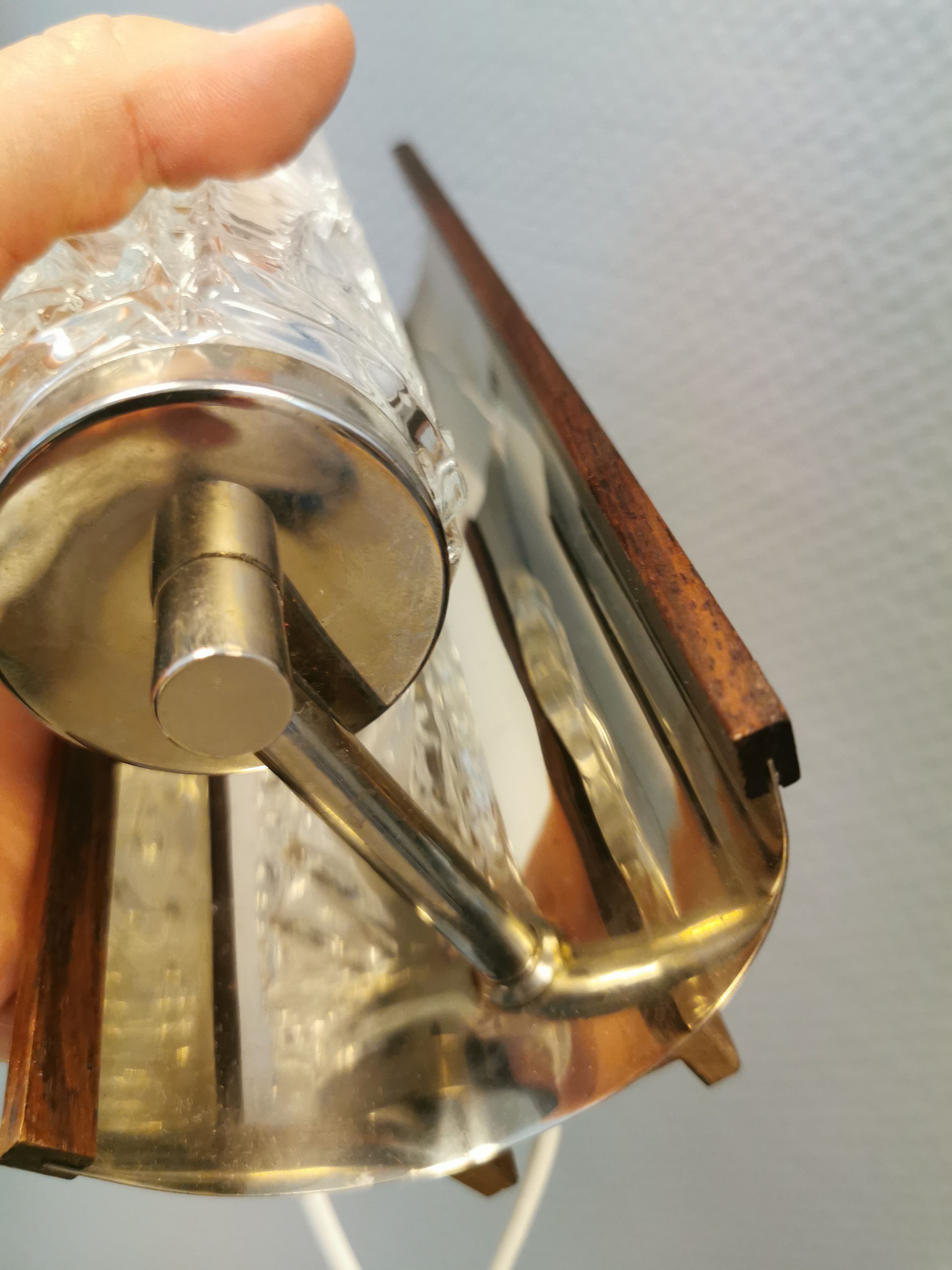 Danish designed wall lights from the 1970