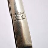 Vintage silver-plated serving tongs GULDEN - Hospitality goldsmithing