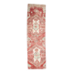 3x9 Red & Beige Geometric Pattern Persian Runner Rug, 80x280Cm