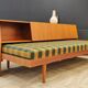 Mid century sofa bed, vintage - daybed, sofa