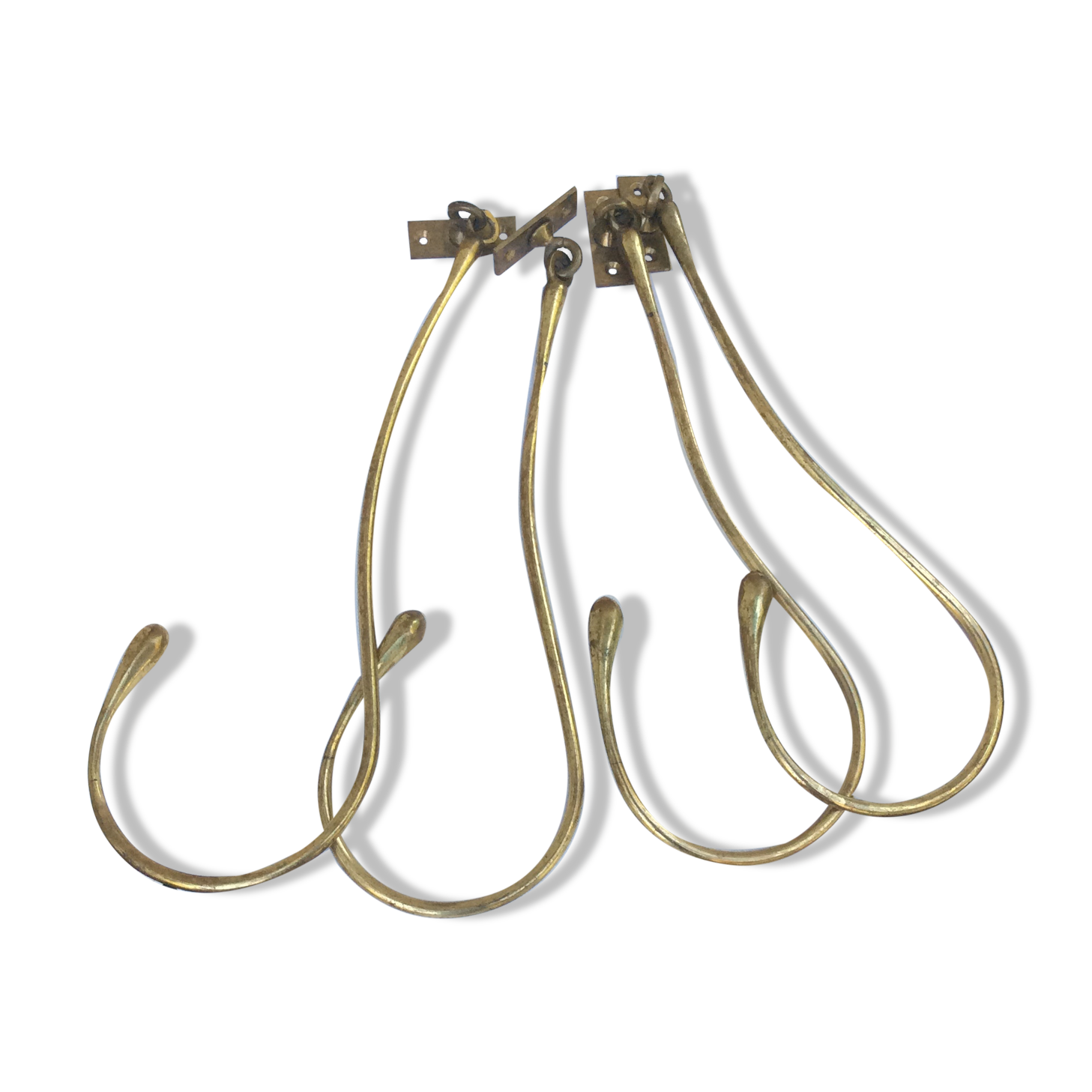 Brass hooks