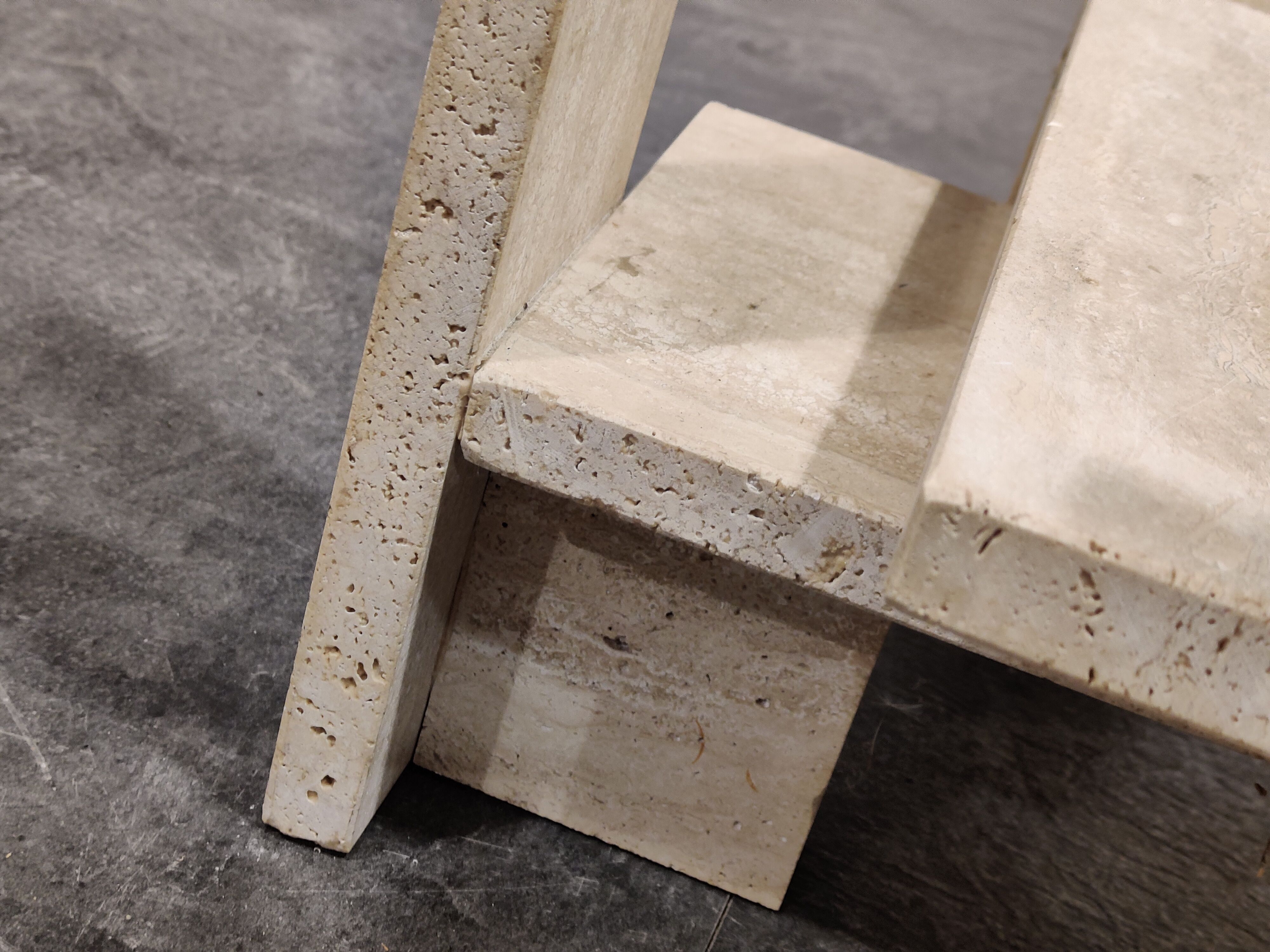 Vintage coffee table by Willy Ballez, 1970s