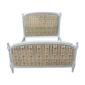 Lit capitonné style Louis XVI 140