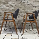 Pair of armchairs by Cees Braakman for Pastoe 1960