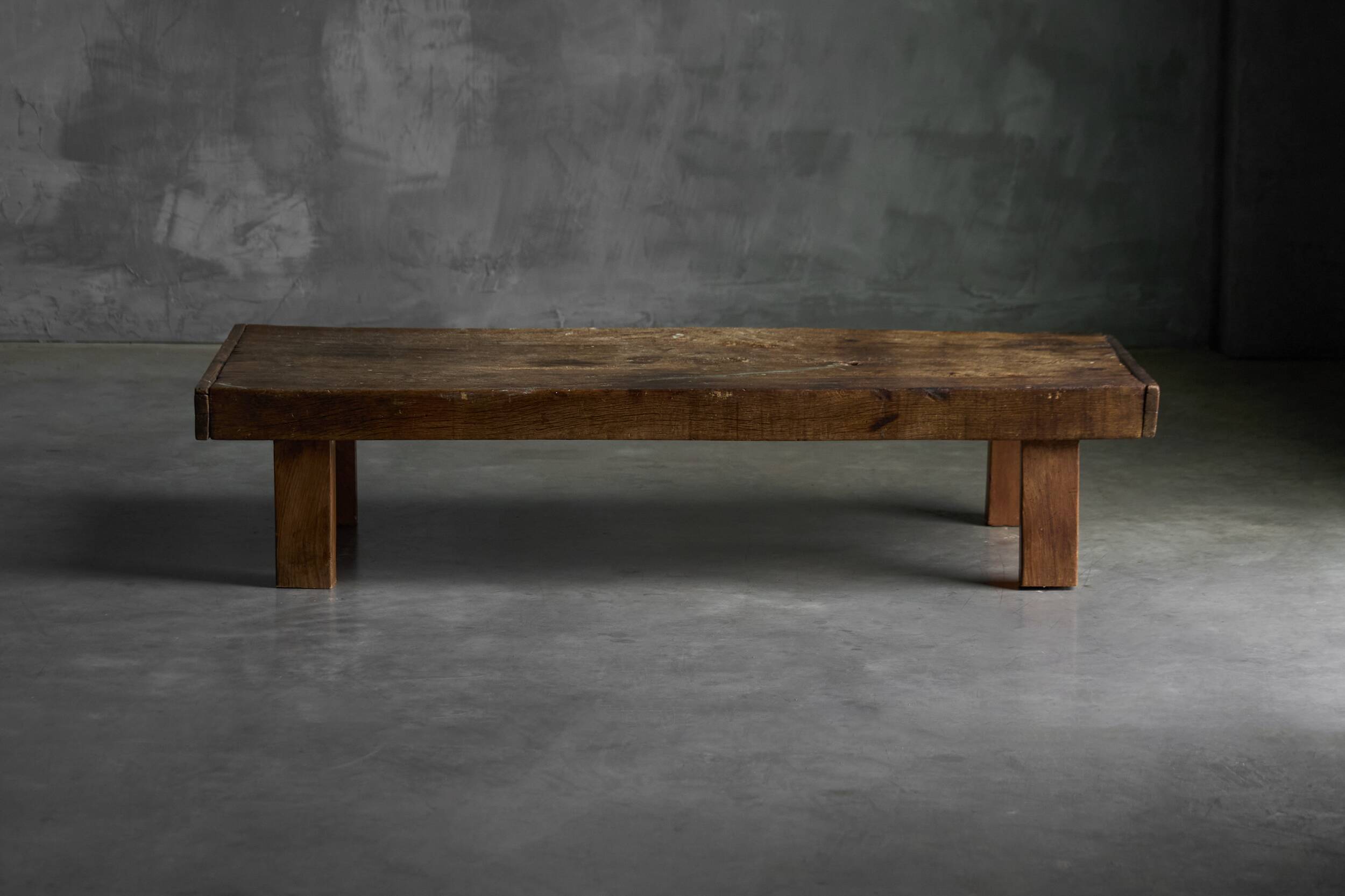 Low Farmhouse Coffee Table, France, Late 19th Century