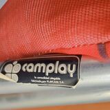 2 vintage floral deckchairs