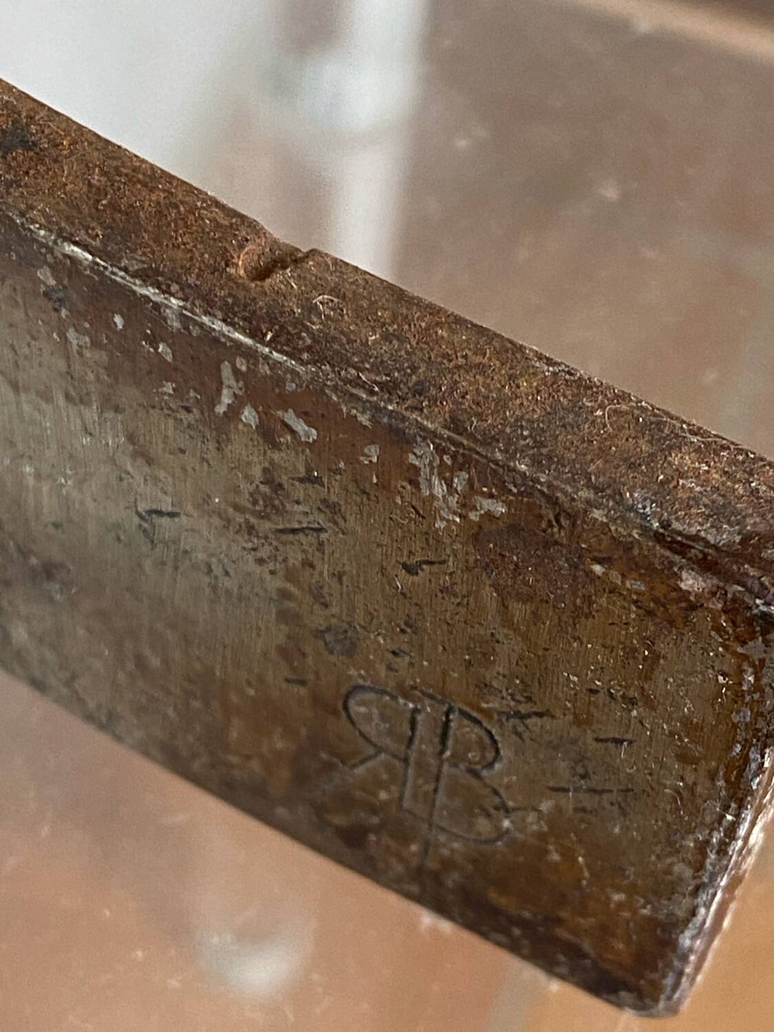 Large brutalist wrought iron chandelier, 1970s