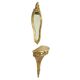 Gilded Baroque Style Mirror With Console Acanthus France