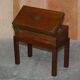 Victorian military slope desk made of hardwood