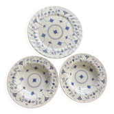 2 soup plates and 1 Myott Finlandia dish