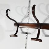 Cloakroom Coat Rack in Curved Beech, J&J Kohn – Early 20th Century