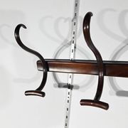 Cloakroom Coat Rack in Curved Beech, J&J Kohn – Early 20th Century