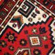 Tapis Vintage Hamadan en Laine (74cm x 140cm), Années 1970, Élégance Tradit