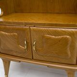 Pair of Mid-Century Modern Italian Ashwood Nightstands, 1950s