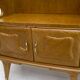 Paire de tables de chevet italiennes en frêne, style Mid-Century Modern, années 1950