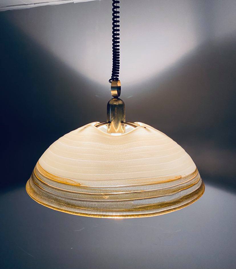 Plafonnier Italie années 70