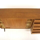 Scandinavian "Roulette" teak sideboard, Möbel-Ikea, Sweden, 1960