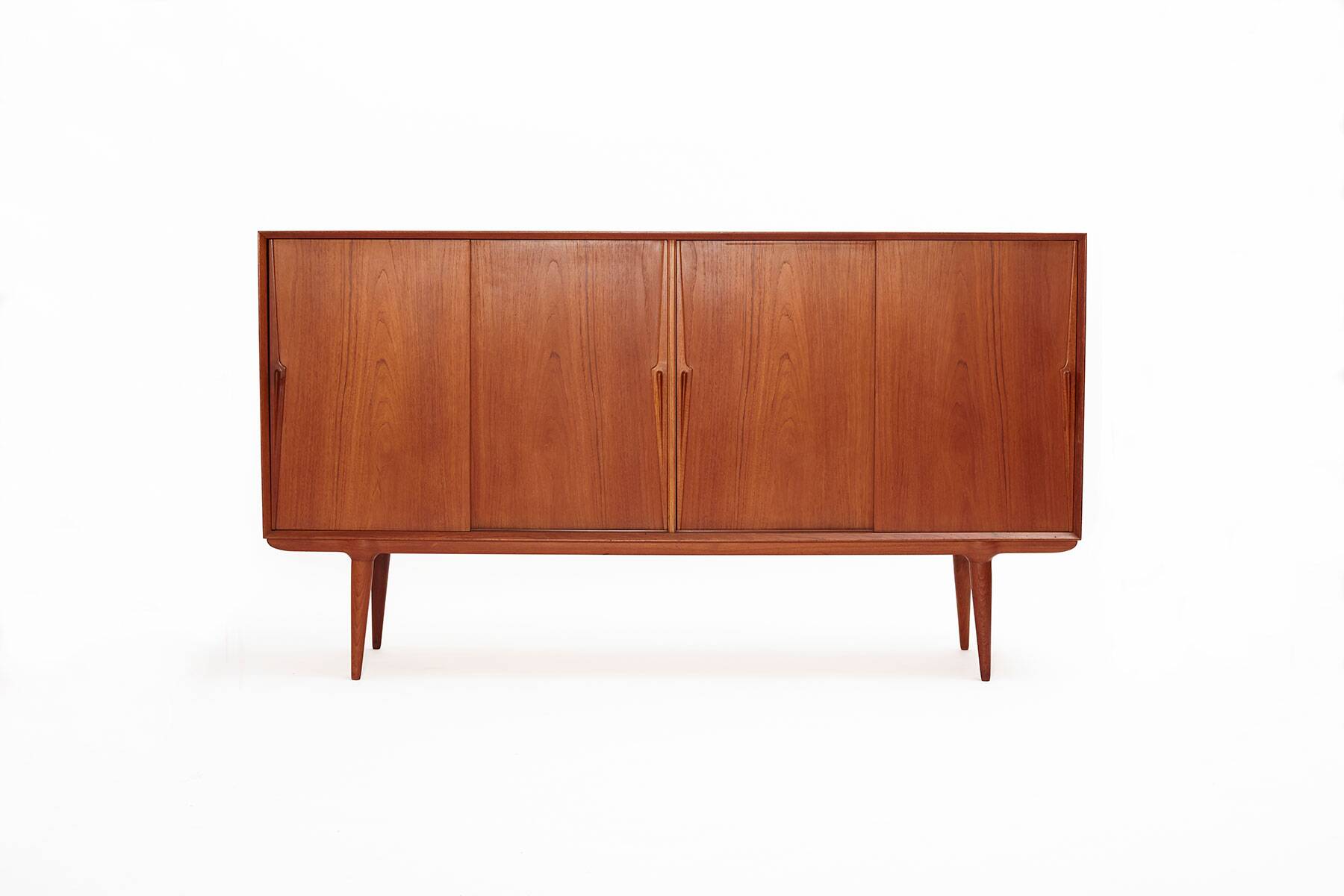 High sideboard model 19 designed by Gunni Omann for Omann Jun Møbelfabrik