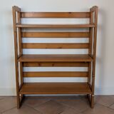 Folding shelf in pine