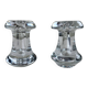 Set of 70s design candlesticks