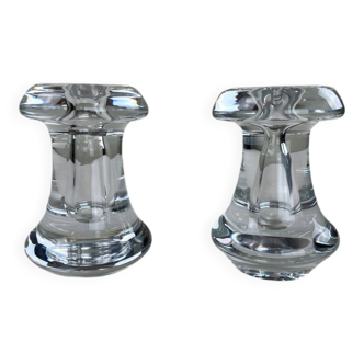 Set of 70s design candlesticks