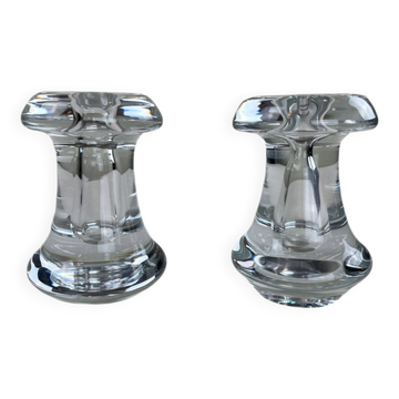 Duo de bougeoirs design 70