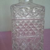 Carafe à whisky en cristal des années 70