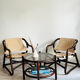 Chaises safari Espri d'Ikea plus table