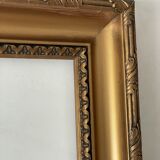 Old gilded frame
