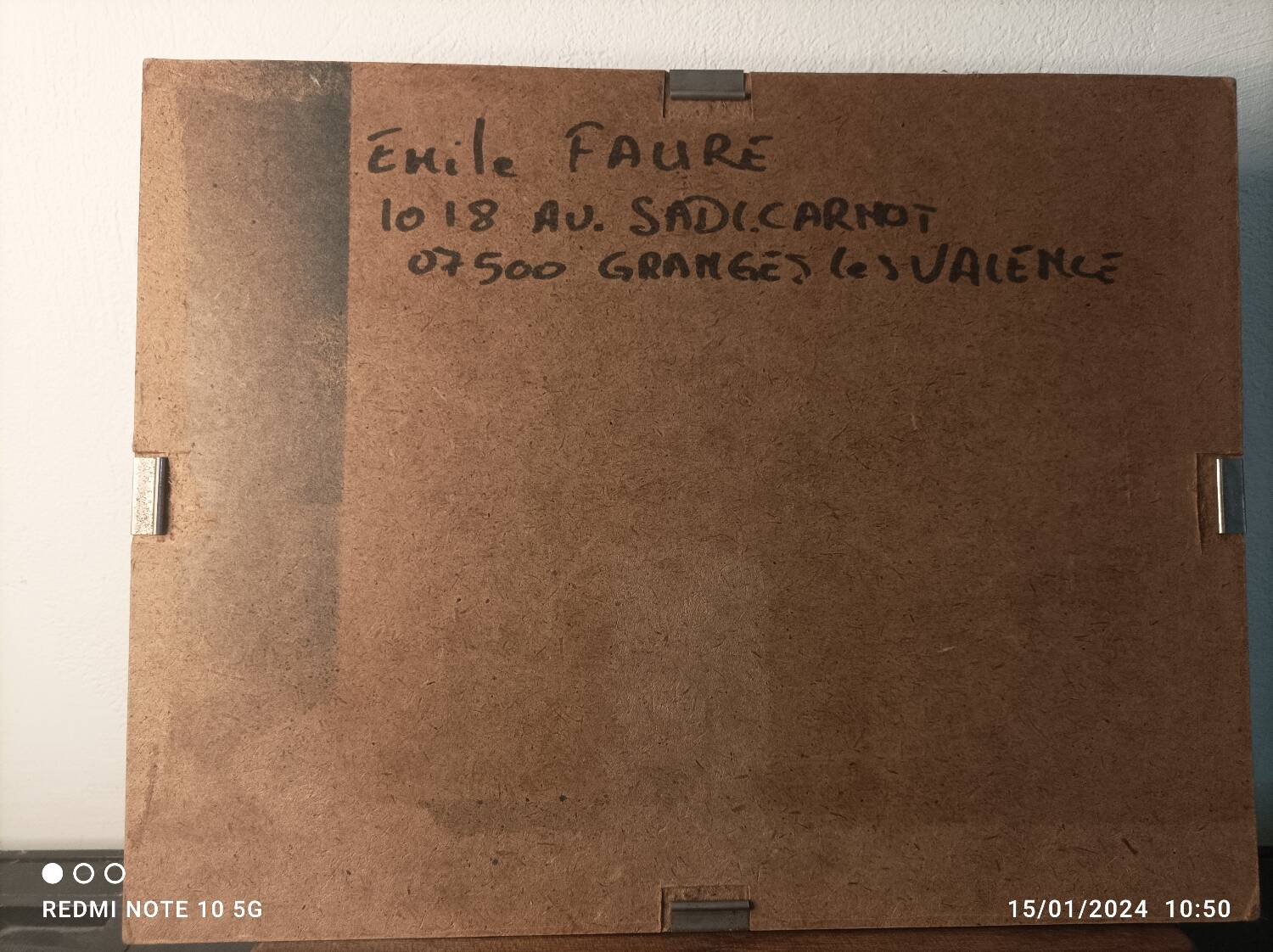 Horse drawing, signed Emile Faure 81