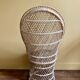 Fauteuil  pour enfant en rotin
