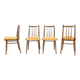 Set of four dining chairs by jitona, czechoslovakia, 1970s