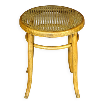 Bistro stool JAPY FRANCE caned style Thonet, 1925