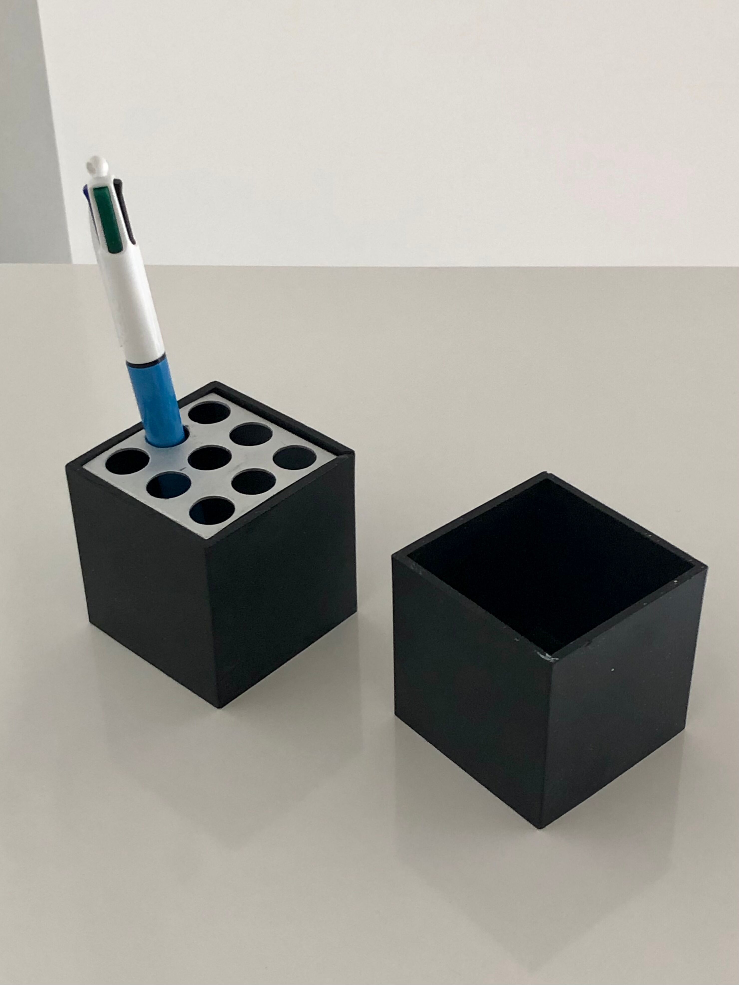 Cubo Office Set by Bruno Munari, Danese Milano Edition, Italy
