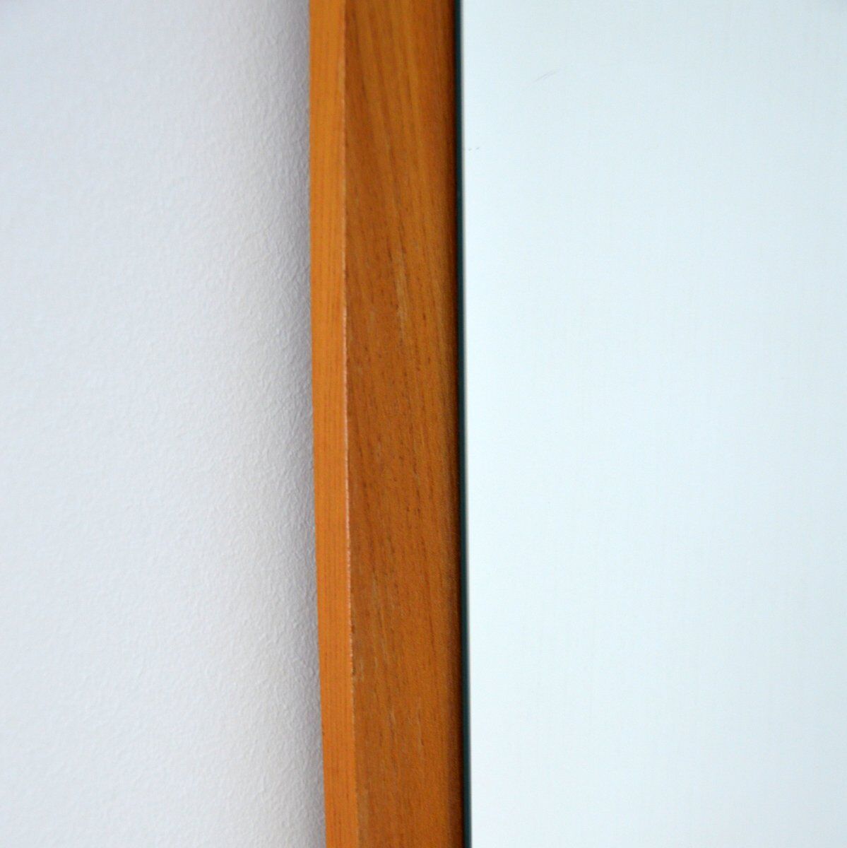 Vintage Scandinavian Mirror 1960s 34x78cm