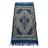 Tapis Bleu margoum qualité supérieure certifié