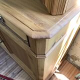 Buffet two bodies in raw pine