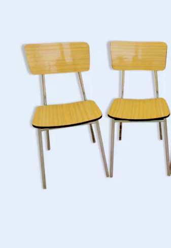 Vintage formica chairs