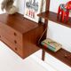 Teak modular shelving unit, Danish design, 1960s, made in Denmark