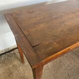 Solid oak desk with 1 drawer 90x48cm