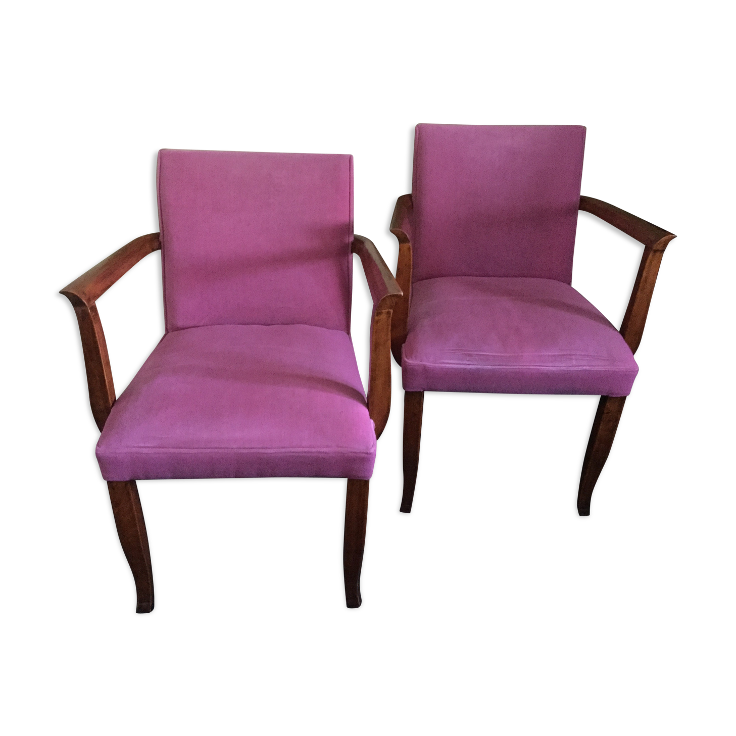 Pair of Art Deco armchairs