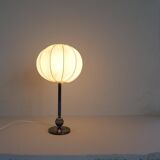 Art Deco table lamp in silver plate, 1930s Sweden