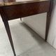 Louis XVI flat desk in mahogany veneer and rosewood, 18th century.