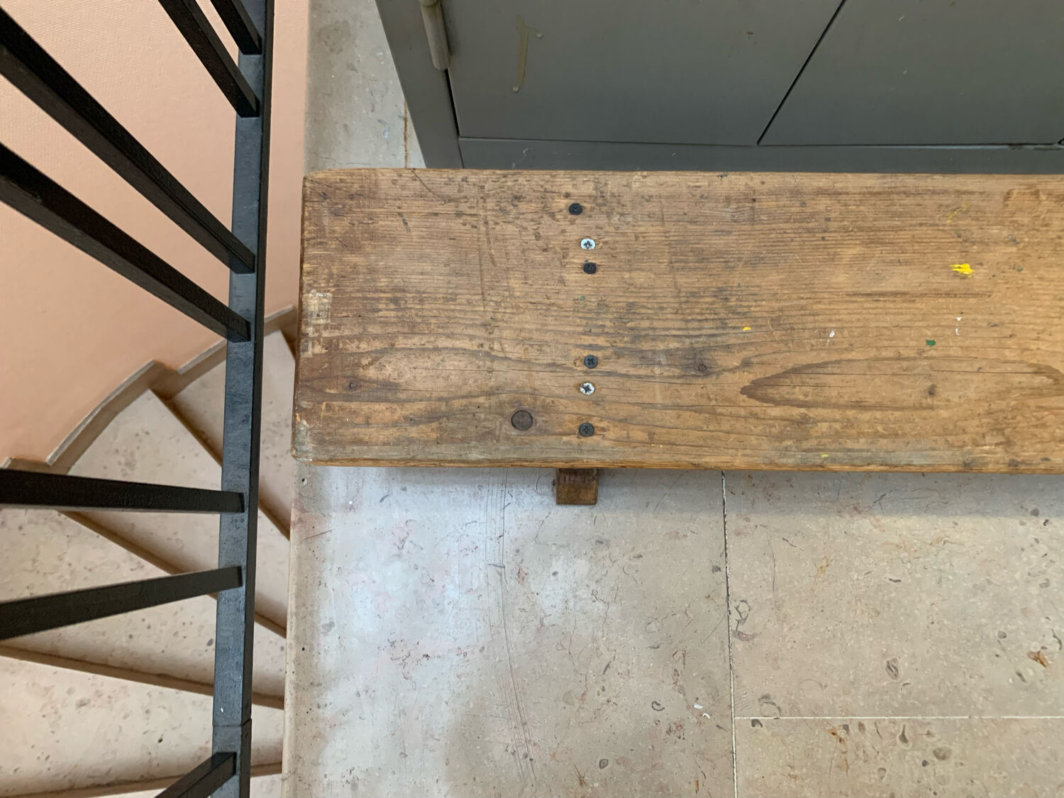 Banc ancien en bois