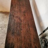 Draper table, oak wood console