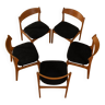 1950s Dining chairs, Erik Buch