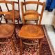 6 anciennes chaises bistrot